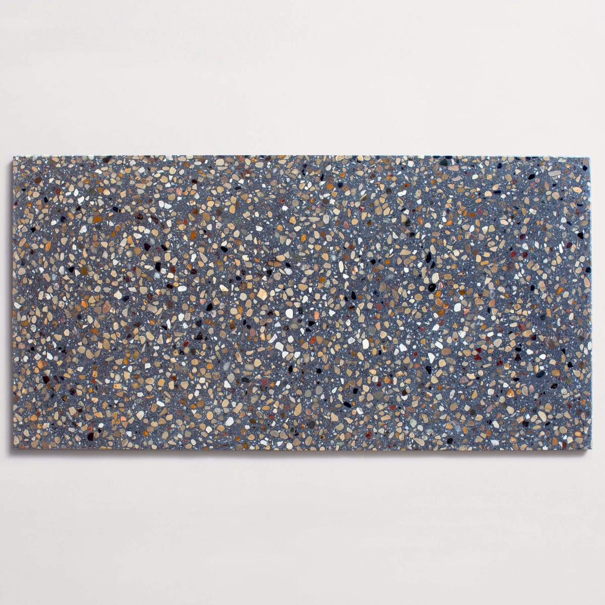 forage terrazzo | charcoal | rectangle ~ 12"x24"x⅝" - Image 3