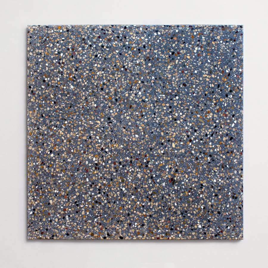 forage terrazzo | charcoal | square ~ 24"x24"x⅝" - Image 3