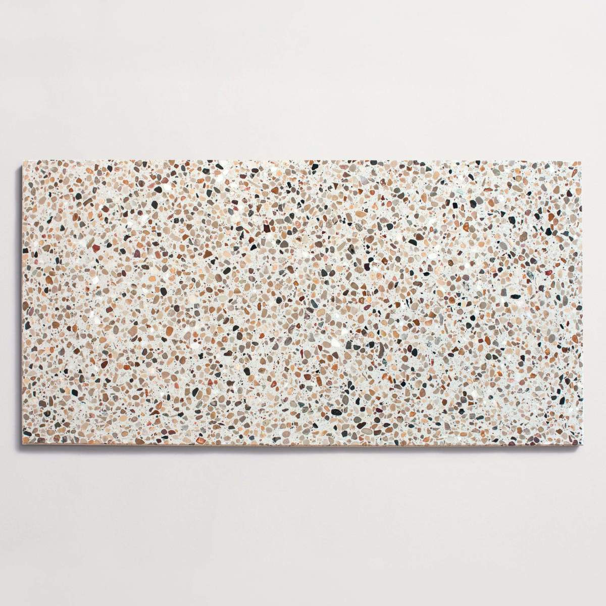 forage terrazzo | white | rectangle ~ 12"x24"x⅝" - Image 3