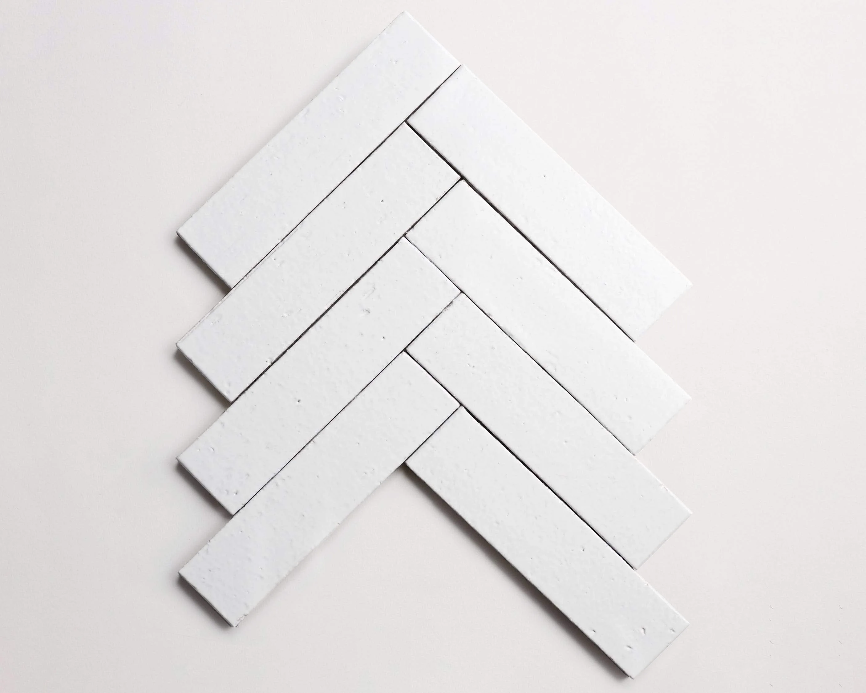 modern farmhouse brick | white gloss ~ 2½"x9½"x⅜" - Image 3