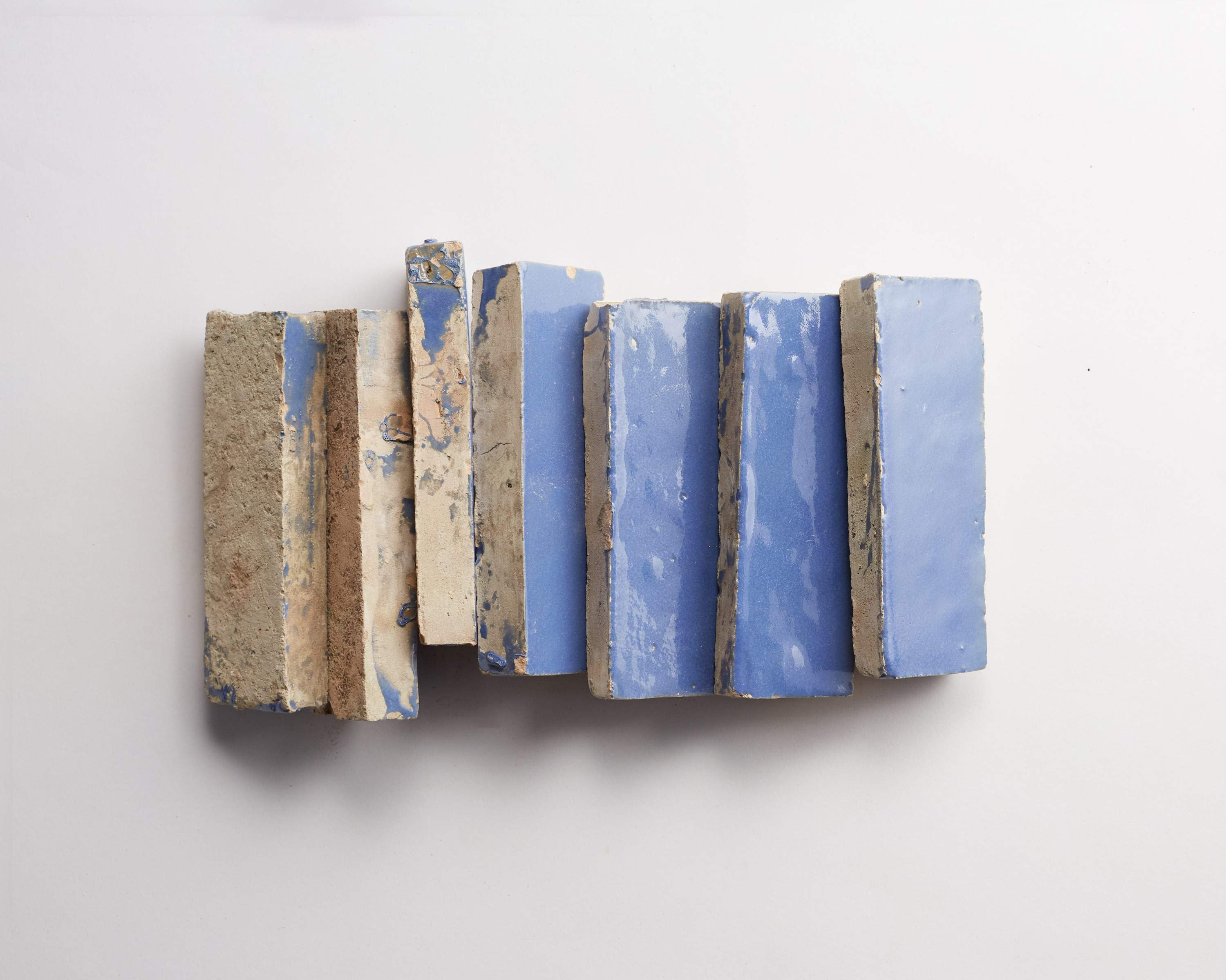 zellige | classic cerulean | bejmat ~ 2"x6"x¾" - Image 5