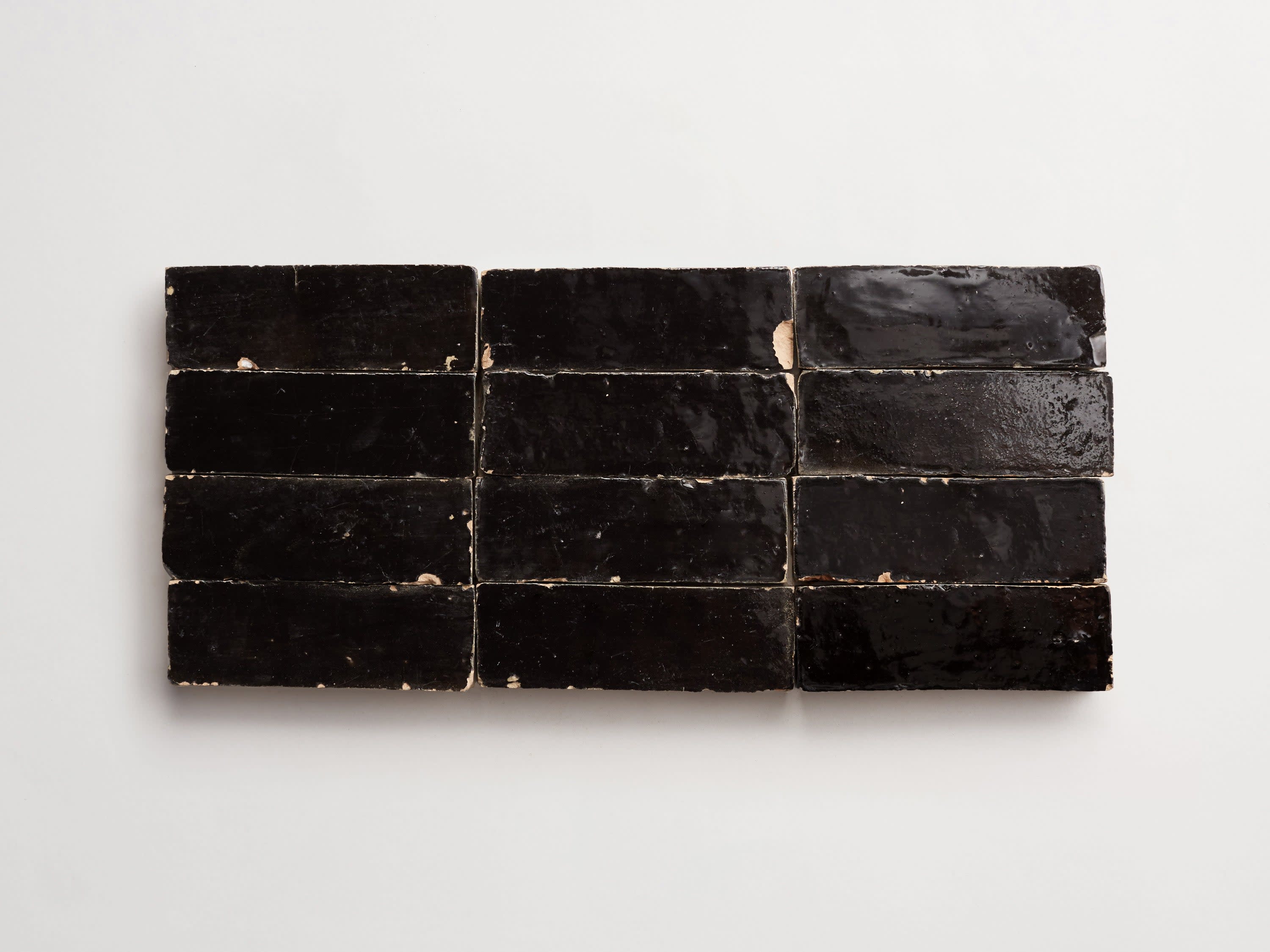 zellige | scribes ink | bejmat ~ 2"x6"x¾" - Image 4